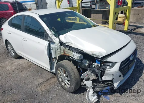 2018 Hyundai Accent Sel from USA, damaged, VIN 3KPC24A39JE024104